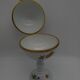 Box on foot, Limoges porcelain, Raynaud