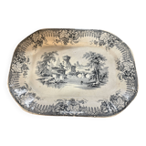 Badonvillier dish with Asian decor