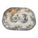 Plat Badonvillier décor asiatique