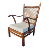 Modernist Easy Chair attributed to Bas van Pelt, Netherlands, 1930s