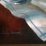 Tableau nature morte "aux chataignes"