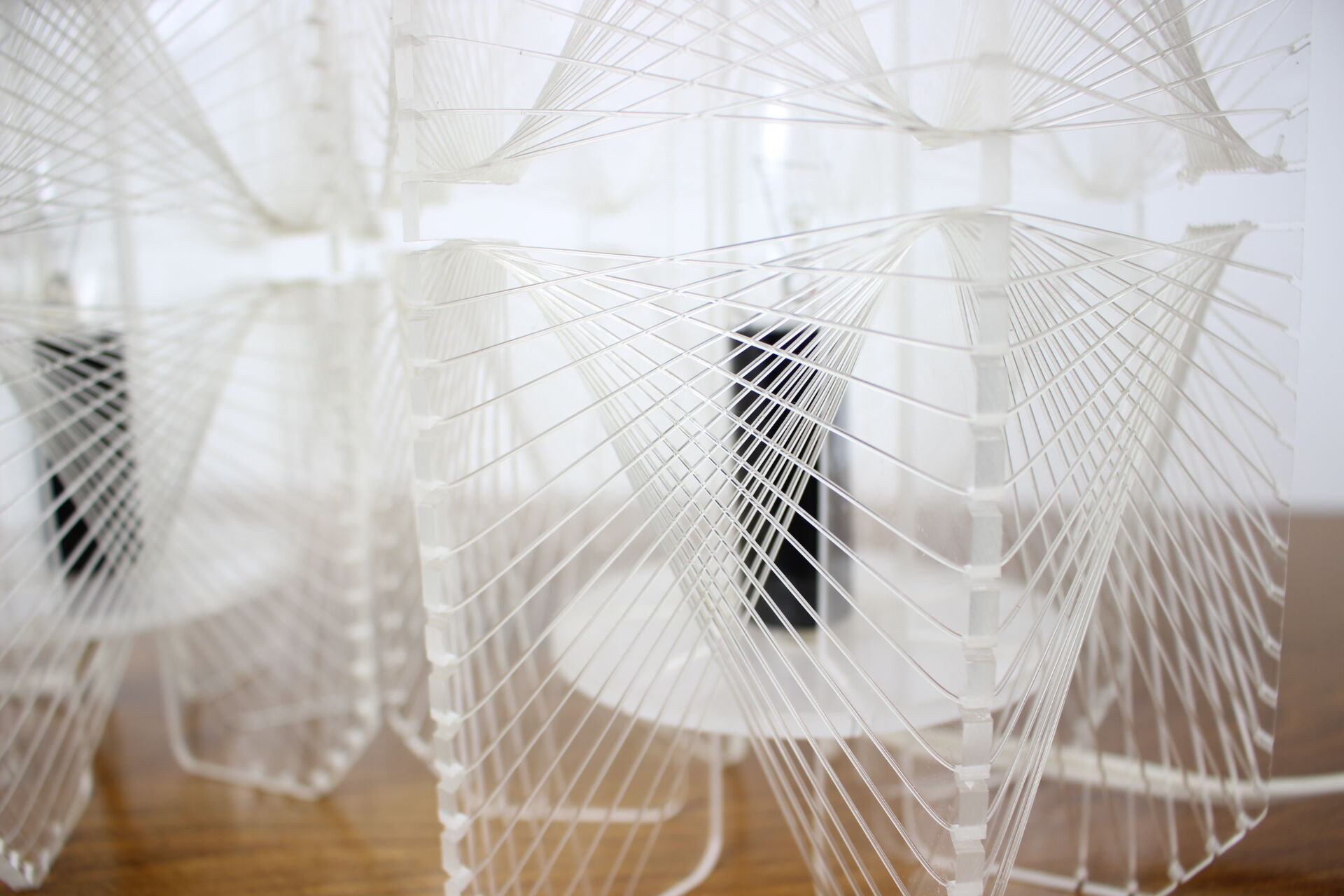 Paire de lampes de table en plastique, années 1960