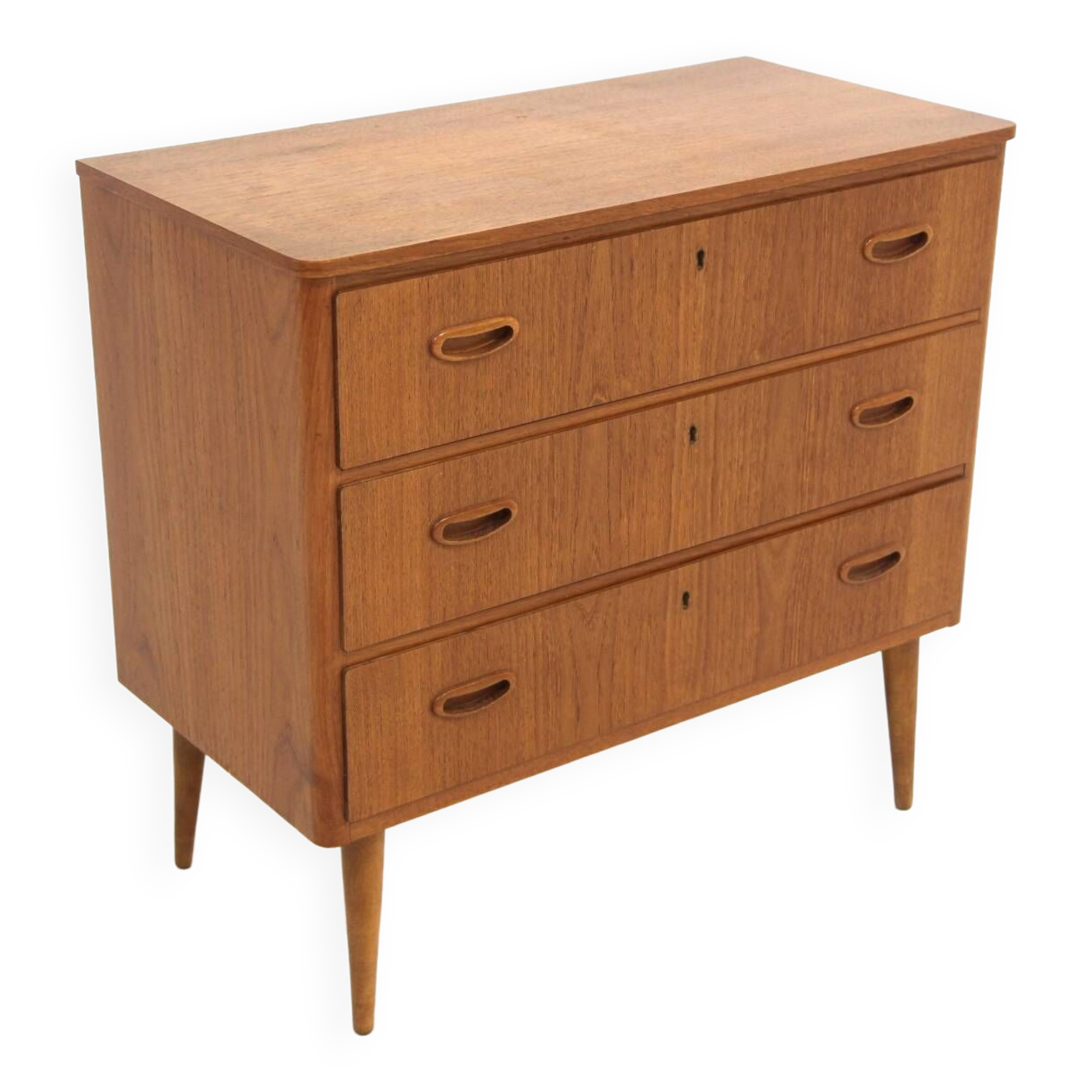 Scandinavian teak chest of drawers, Sweden, 1960