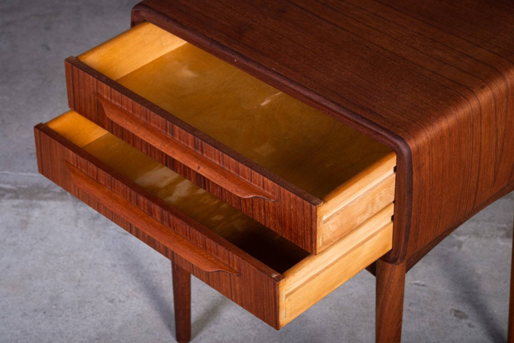 Teak Bedside Table by Johannes Andersen for CFC Silkeborg, 1960s