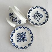 7 pieces of antique earthenware tea set