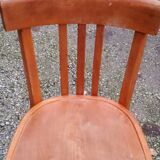 Set of 6 old bistro chairs 2 Thonet and 4 Baumann