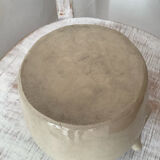 Grease pot or stoneware salt pan
