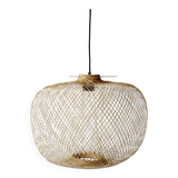 BEIGE BAMBOO HANGING PENDANT - BLOOMINGVILLE