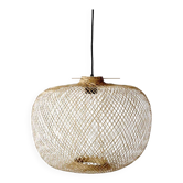 BEIGE BAMBOO HANGING PENDANT - BLOOMINGVILLE