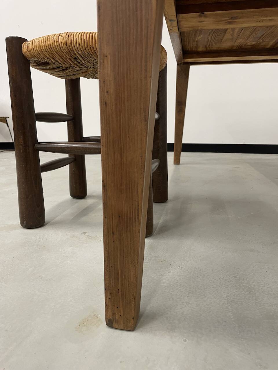 Pine farm table 165 cm