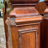 Bedheads boat old solid walnut