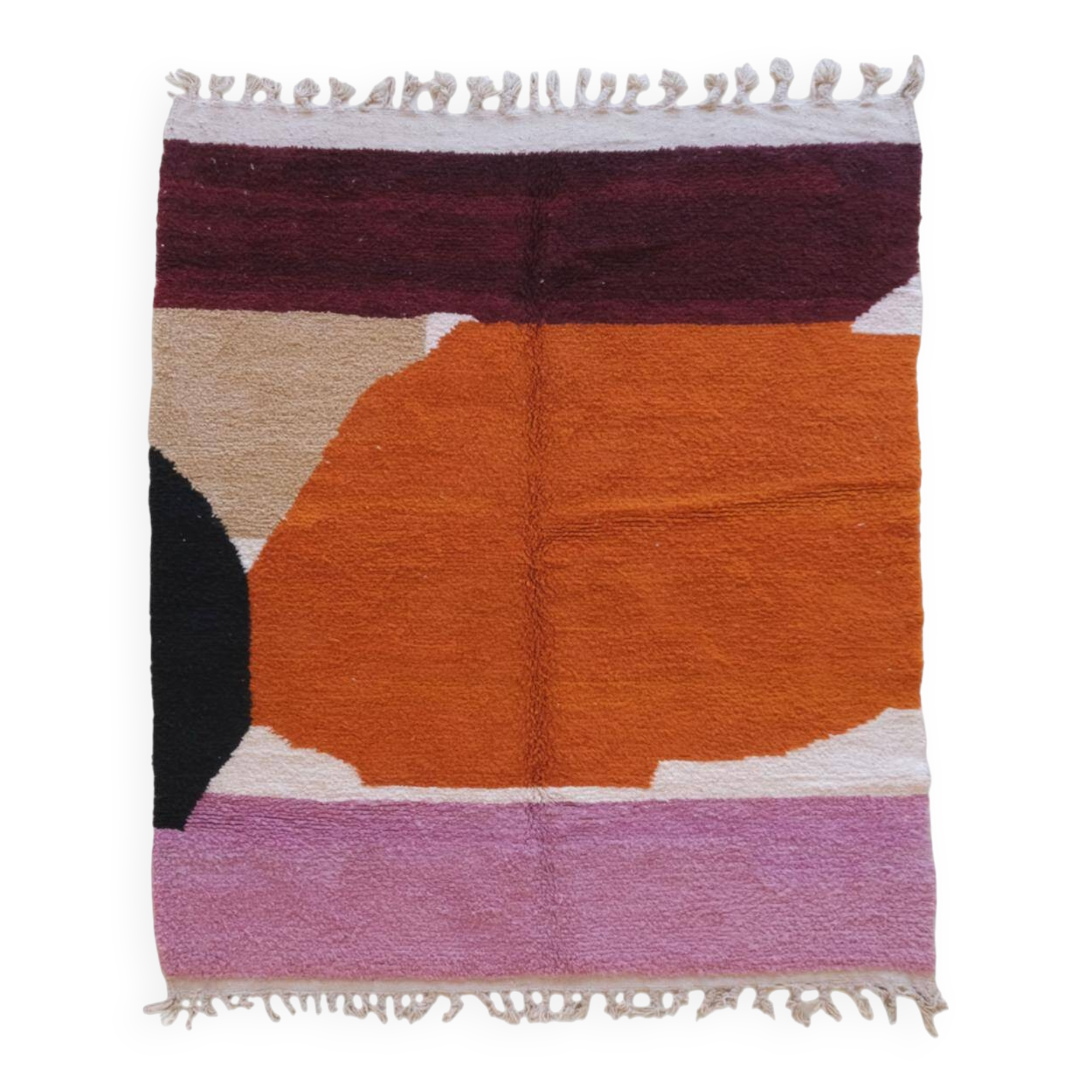 Contemporary Colorful Rug - 269 x 217 cm