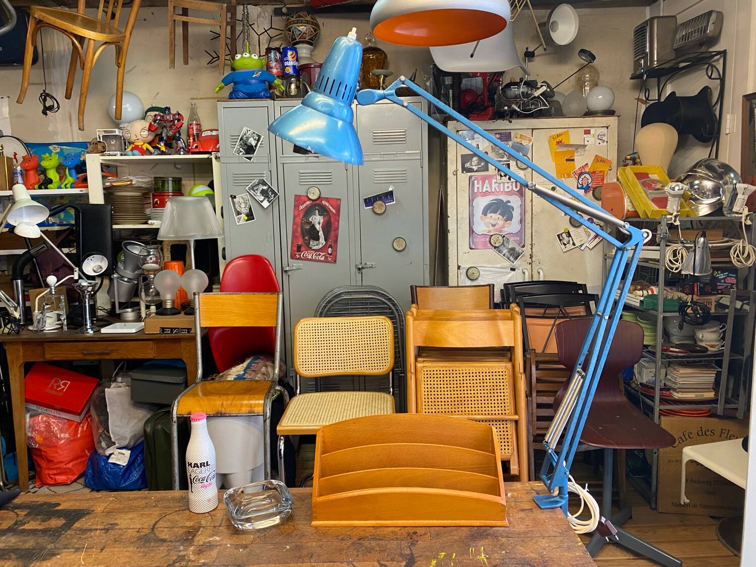 Febo 55 Scandinavian design architect desk lamp, vintage 70s