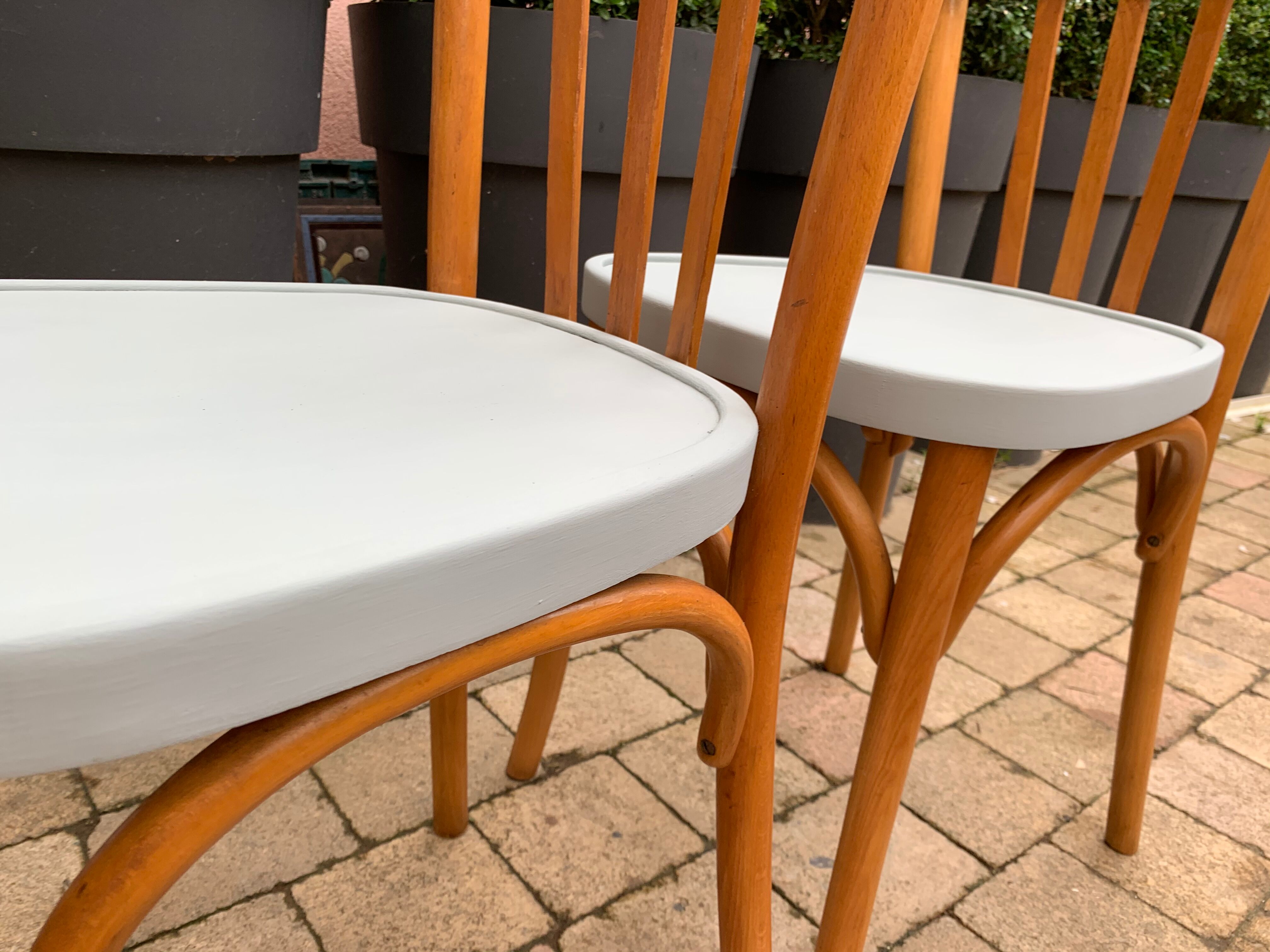 Pair of bistro chairs