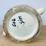 Sim Vallauris ceramic vase with handles