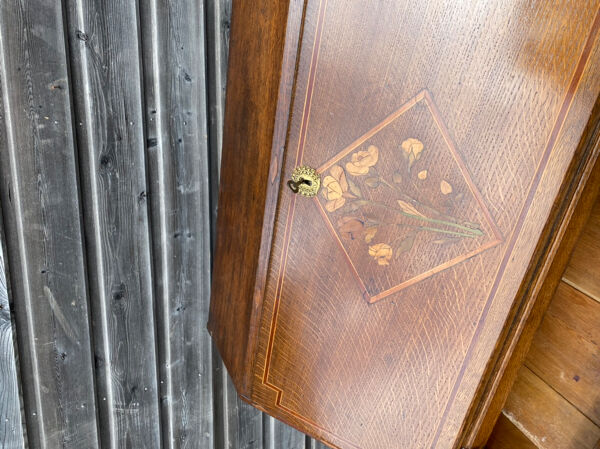 Bureau de pente en bois naturel d’époque transition louis xv louis xvi xviii eme siècle