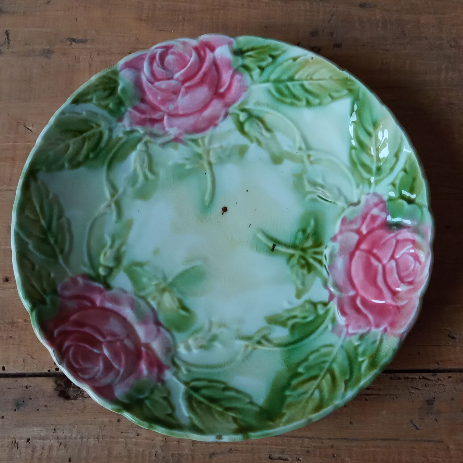 POP-UP CHRISTMAS Antique plate in slip