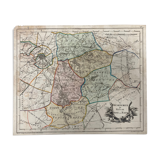 Carte Ancienne Seine-et-Marne