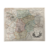 Carte Ancienne Seine-et-Marne
