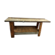 Établi d'ébéniste en bois