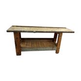 Établi d'ébéniste en bois