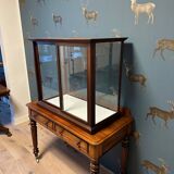 Mahogany display cabinet