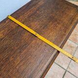 Basque bench chest in solid wood, 105 cm