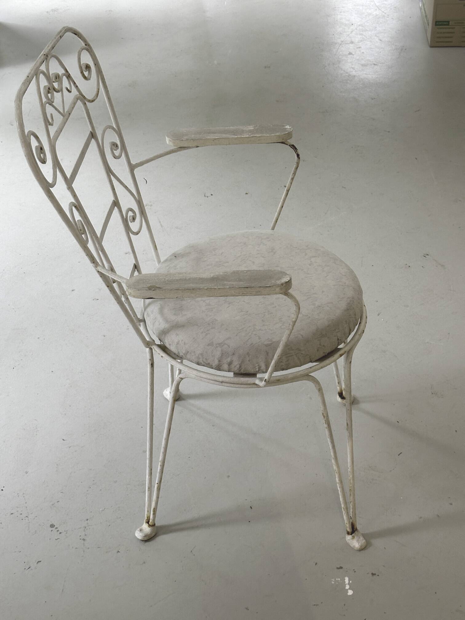 5 chaises de jardin, 1950