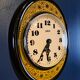 German clock "peter- uhren gmbh" in vintage ceramic