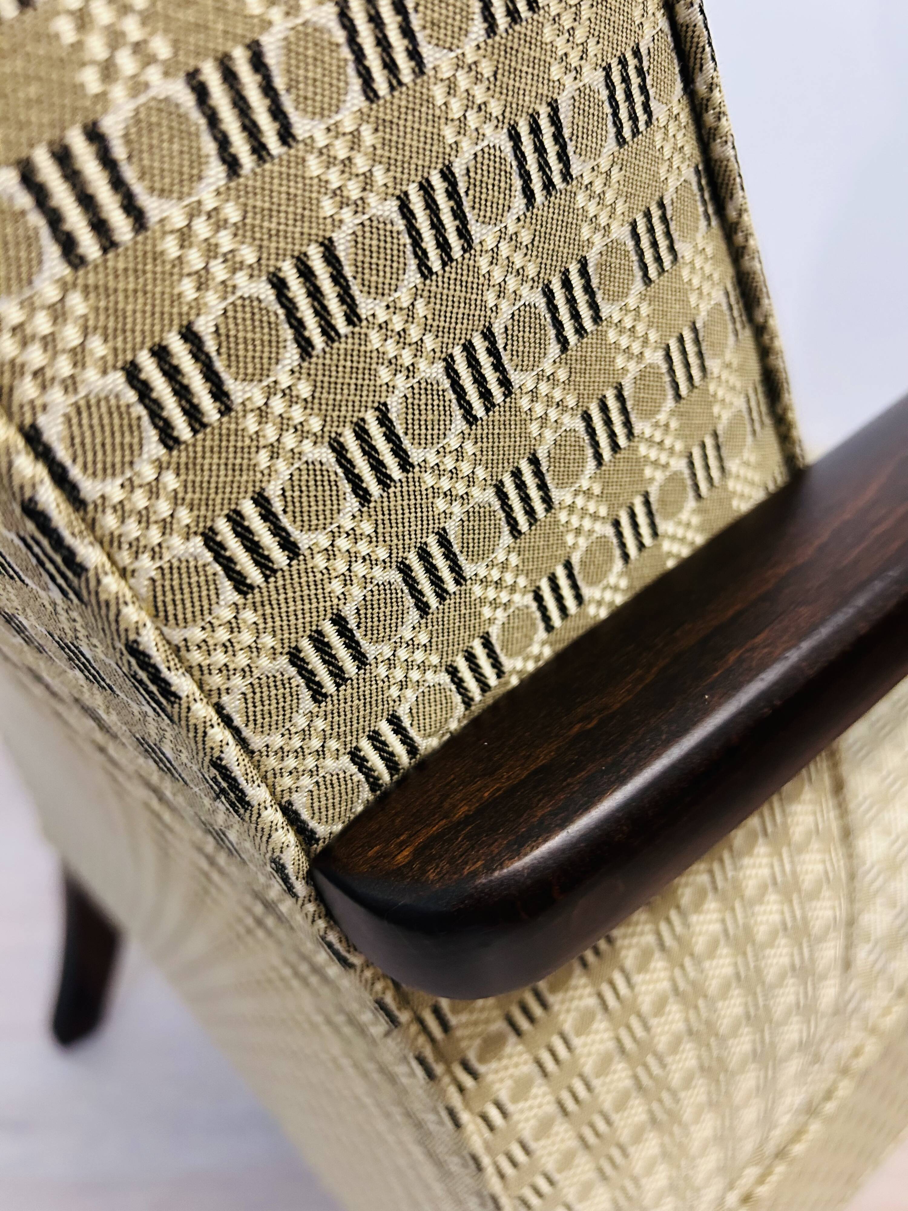 Fully Restored Thonet Lounge Armchair 1950's