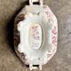 Soup tureen, earthenware salad bowl Clairefontaine, "Indiana" service.