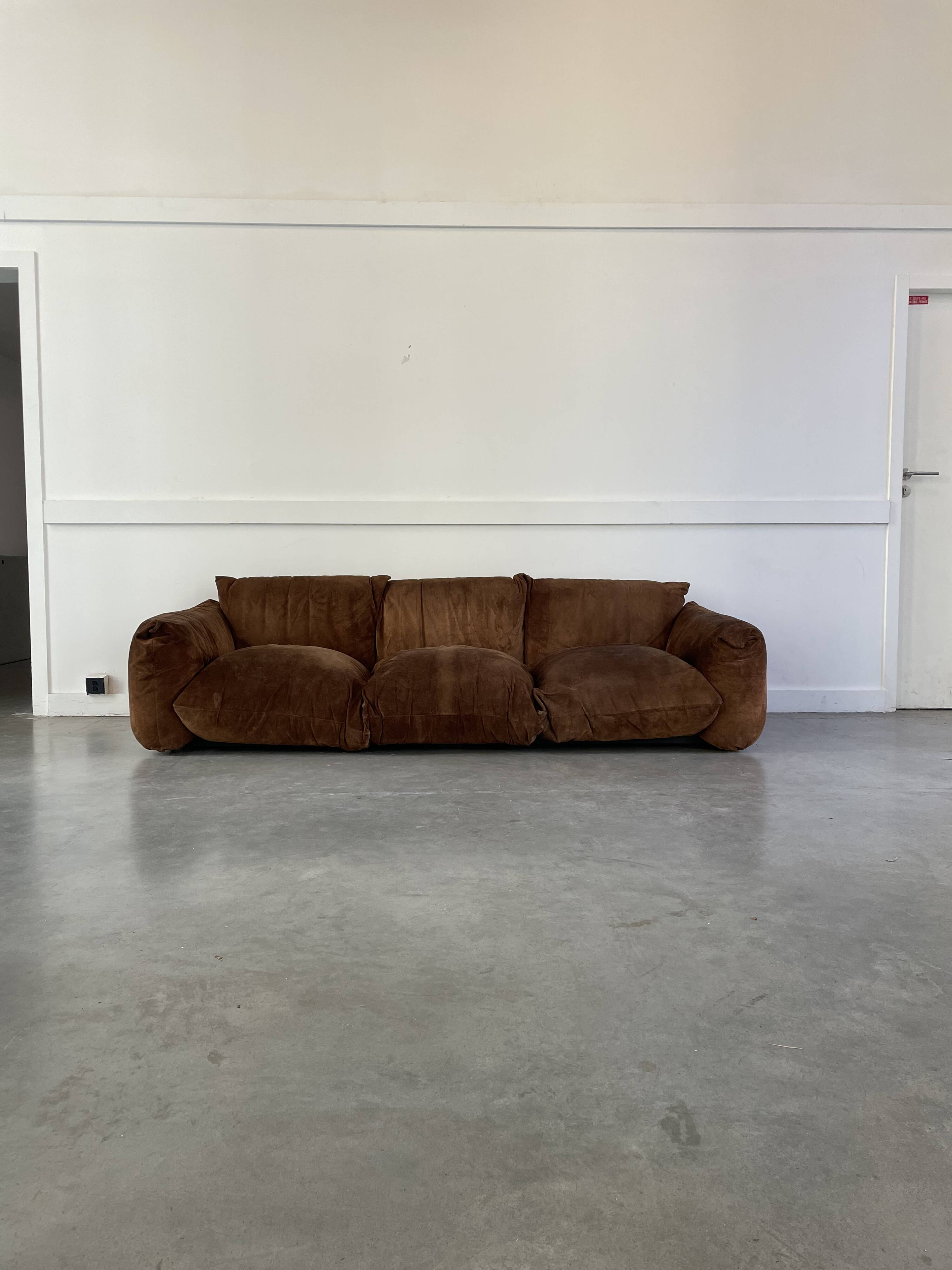 Marenco three-seater sofa by Mario Marenco for Arflex 1970s