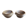 Set of 2 sandstone bowls