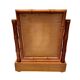 Vintage French Wooden Table Mirror, mid-century