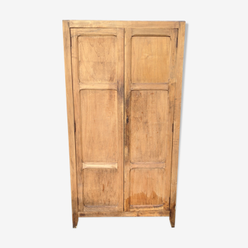 Armoire parisienne bois brut