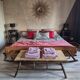 Pair of vintage bedside tables, 60s, Louis XV style, restyled