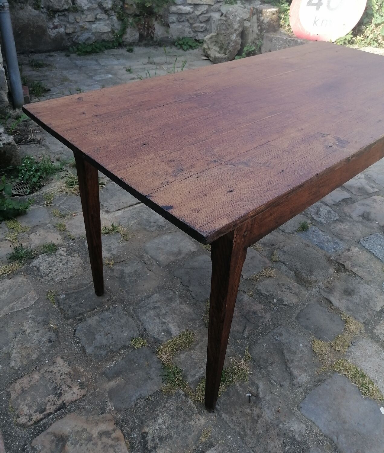 Antique wooden table