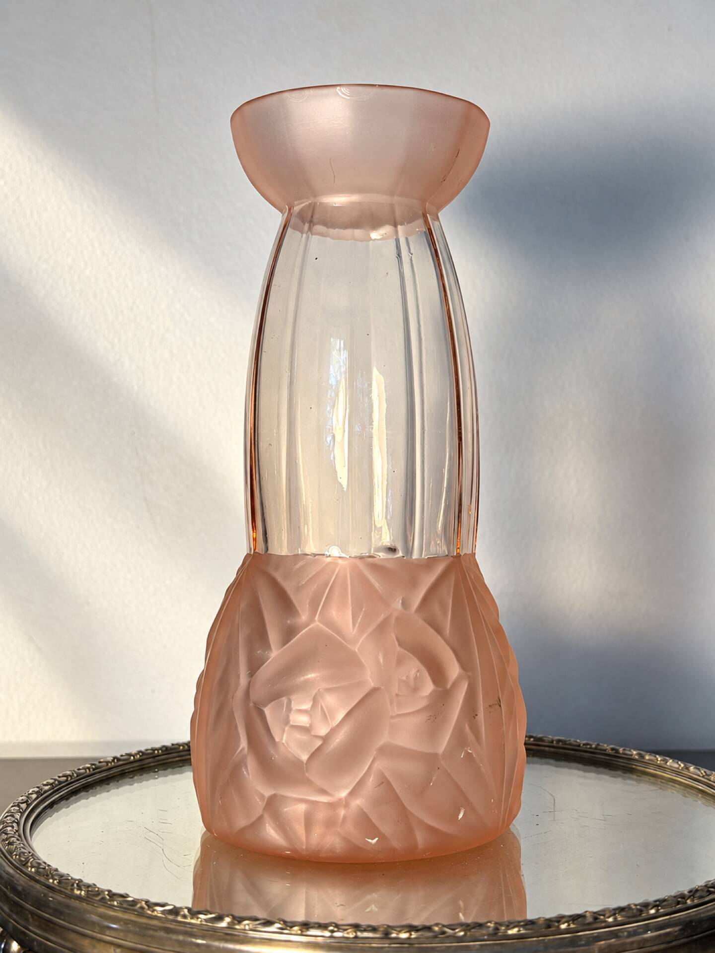 Vase hyathinte Art Deco
