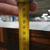 Vintage ebony wall cabinet