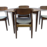 Set table and 4 chairs Parker Furniture