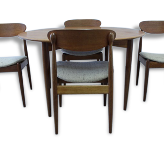 Set table and 4 chairs Parker Furniture