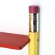 Wall shelf by Pierre Sala, 1980s Memphis Design in primary colours.