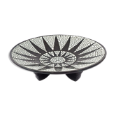Art deco tripod dish