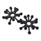 Set of 2 candle holders Jens Quistgaard
