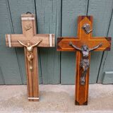 2 ancient crucifixes
