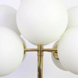 Atomic brass table lamp, Switzerland, 1960s