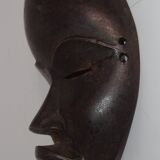 Dan Mask - Black Patina Wood - Ivory Coast, Jean Redor Collection