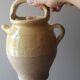 Yellow terracotta crockery