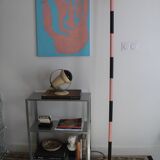 Minimalist figurative painting on stretched canvas by bODASCA