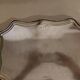 Large english silver metal tray